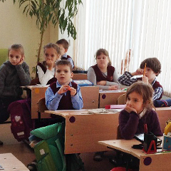 Шестиклассники - первоклассникам